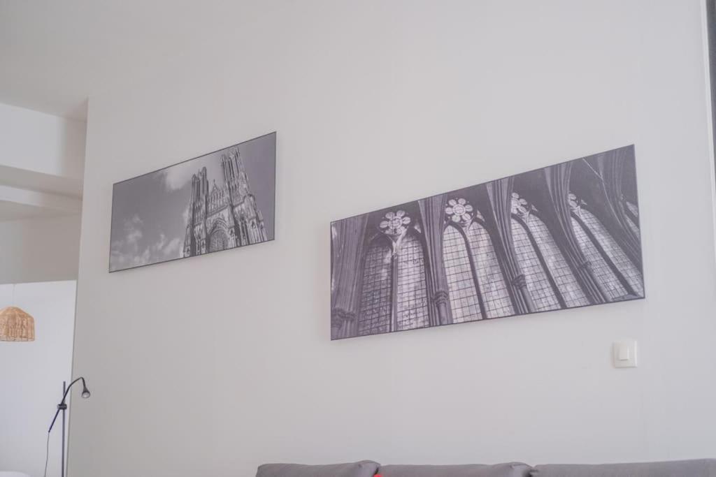 L'Ange Au Sourire Apartamento Reims Exterior foto
